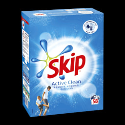 Detergente Skip em Pó Active Clean