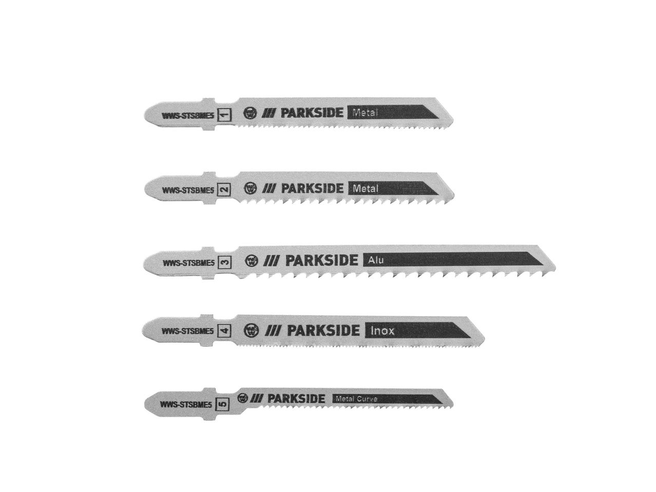 MultiPROMOS Parkside Conjunto De L minas Para Serra De Recortes