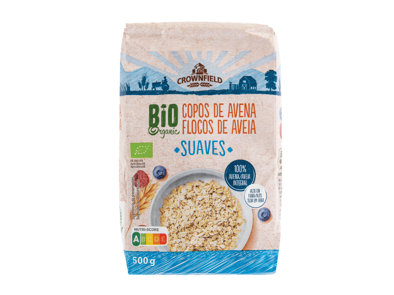 CROWNFIELD BIO ORGANIC - Bio Flocos de Aveia
