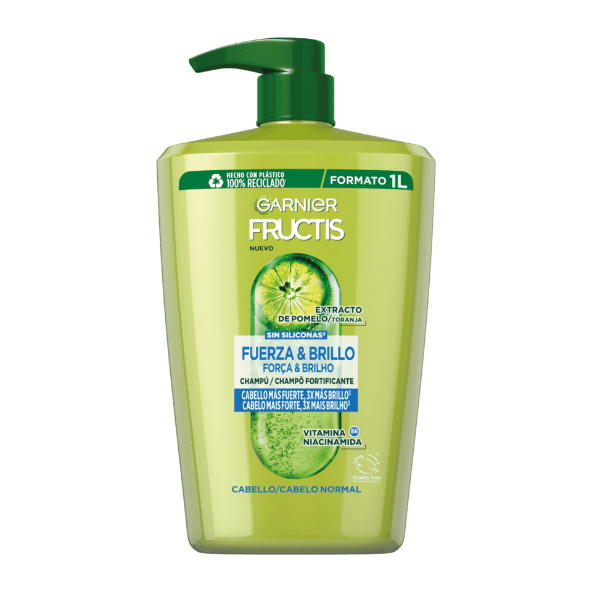 Garnier - Champô Força e Brilho Fructis