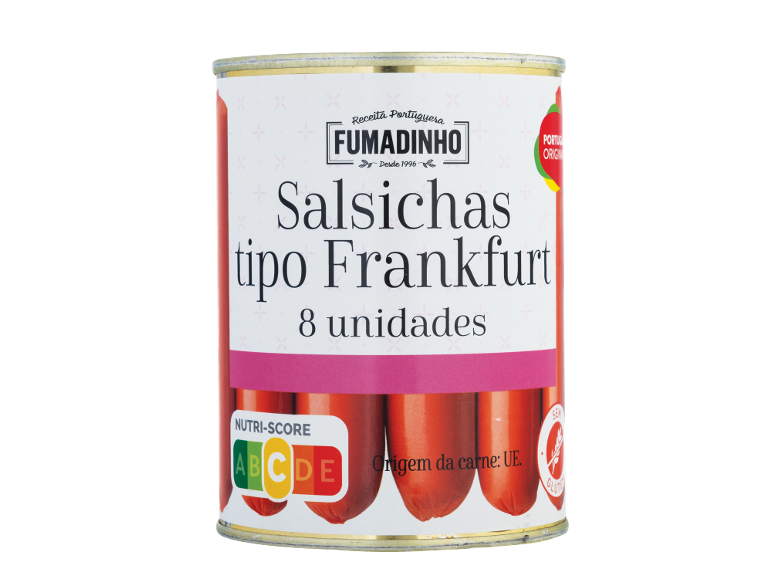 8 Salsichas Tipo Frankfurt
