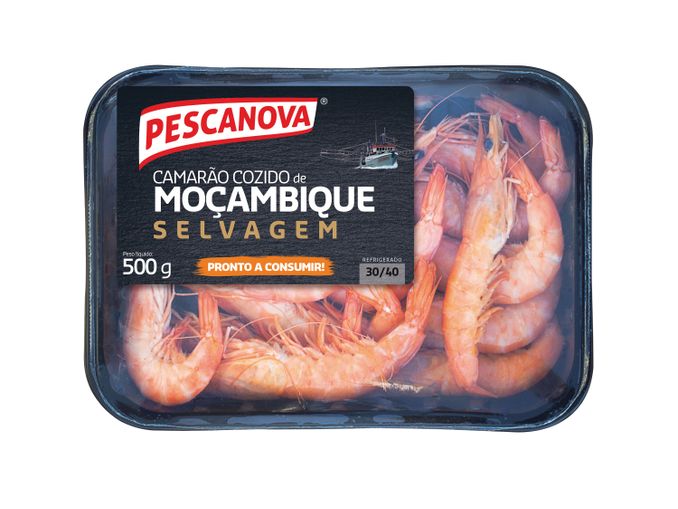 Pescanova® Camarão Selvagem de Moçambique Cozido 30/ 40