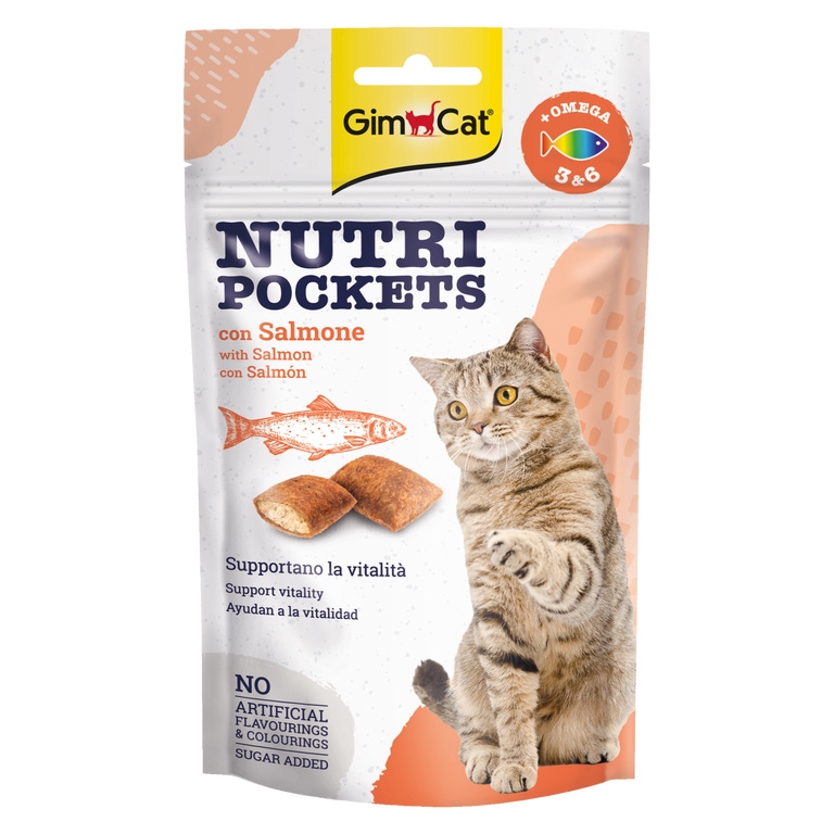 GLIMCAT - Snack para Gato com Salmão e Ómega 3 e 6