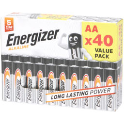 Pilhas Energizer AA
