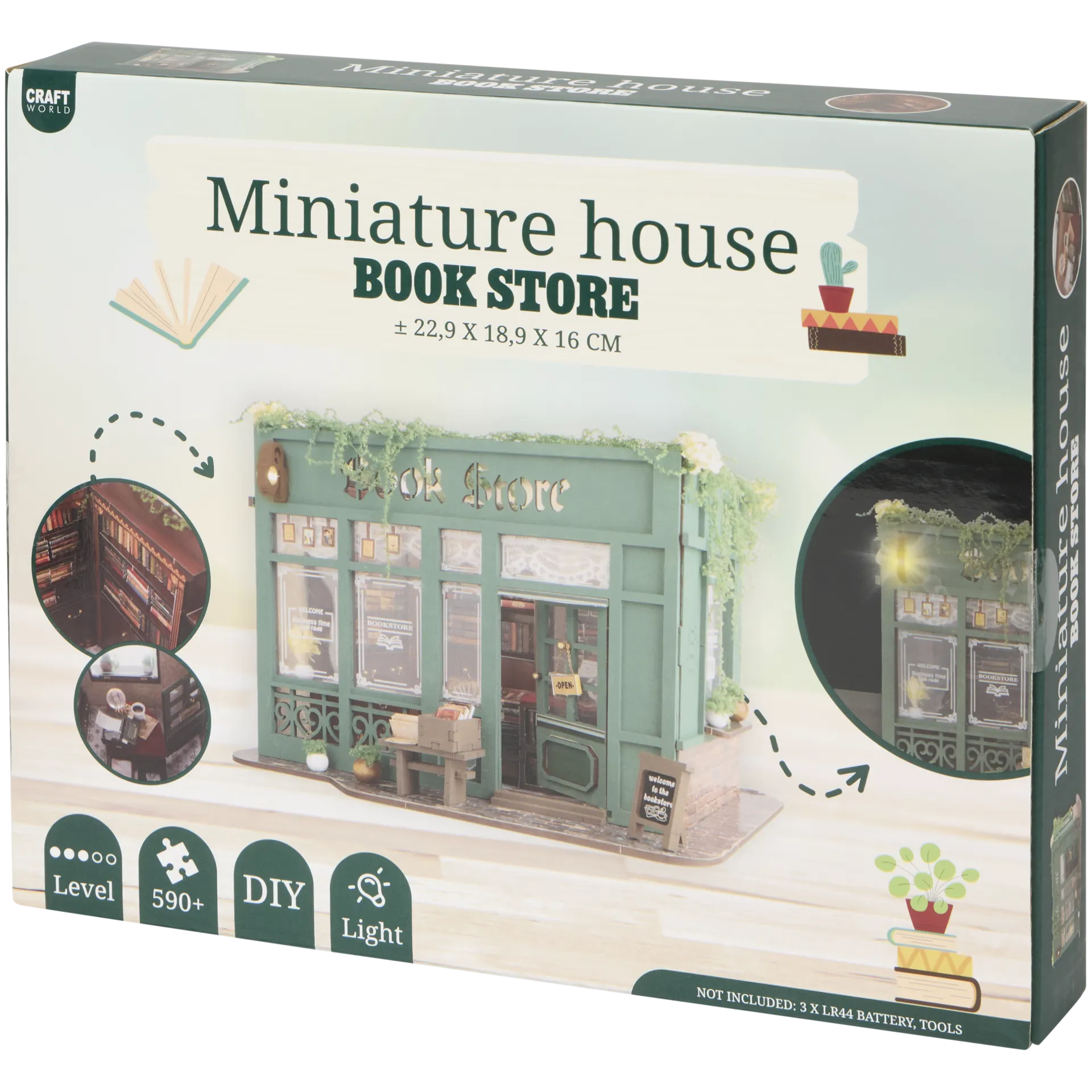 Faz a tua própria casa em miniatura Crafts & Co