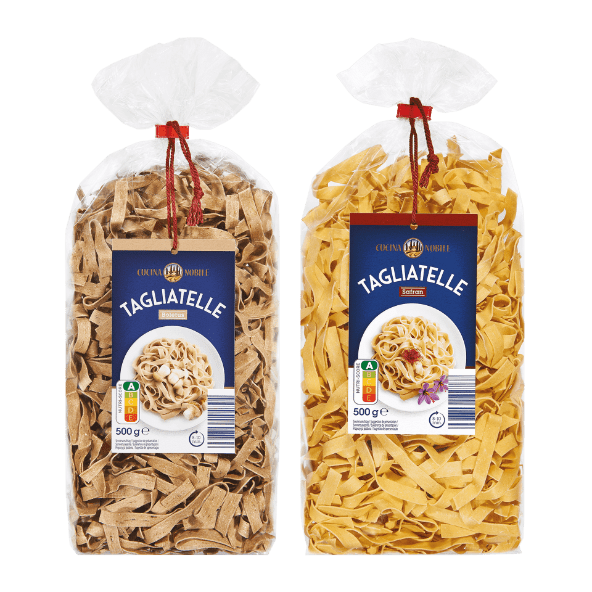CUCINA® - Tagliatelle com Especiarias