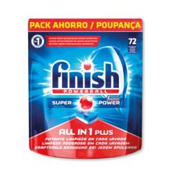 Finish® Pastilhas para Máquina All-in-One