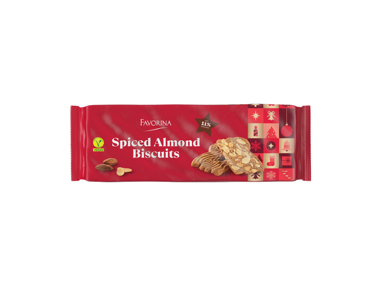 Favorina - Biscoitos com Especiarias e Amêndoas