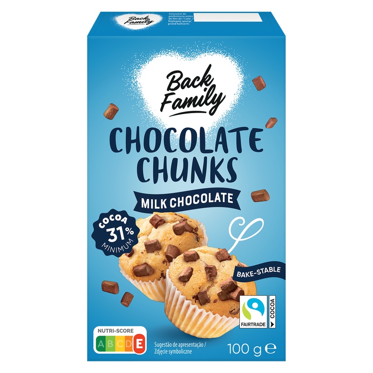 BACK FAMILY® - Pedaços de Chocolate