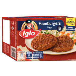 Iglo® Hambúrgueres de Vaca sem Glúten