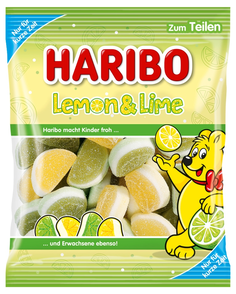 HARIBO - Gomas de Limão e Lima/ Mix de Melões