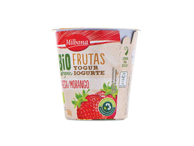 Milbona® Bio Iogurte com Fruta