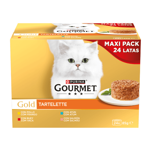 GOURMET GOLD - Comida Húmida para Gato Tartelette