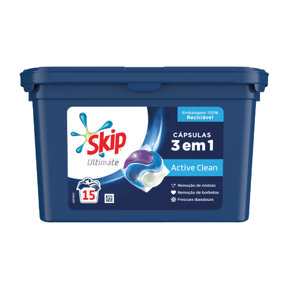 Skip Ultimate Detergente em Cápsulas para Roupa