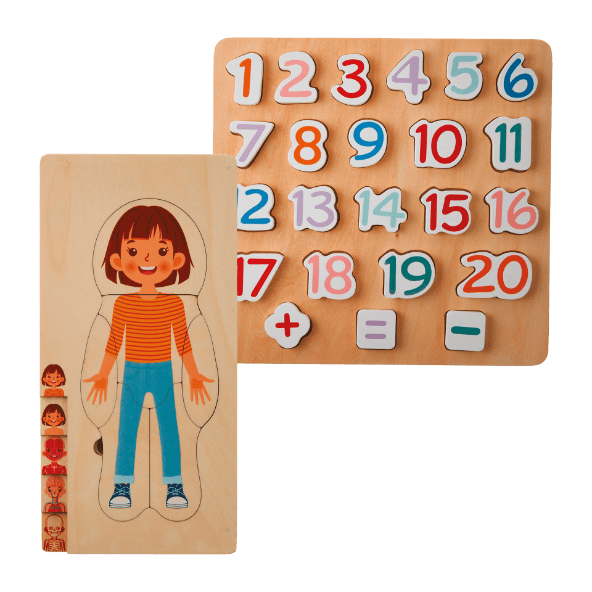 Playland® - Puzzle Didático em Madeira