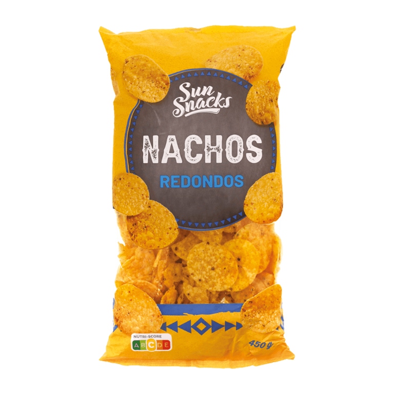 SUN SNACKS® - Aperitivo Nachos Redondos
