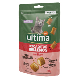 ULTIMA - Snack para Gatos Adultos com Vaca