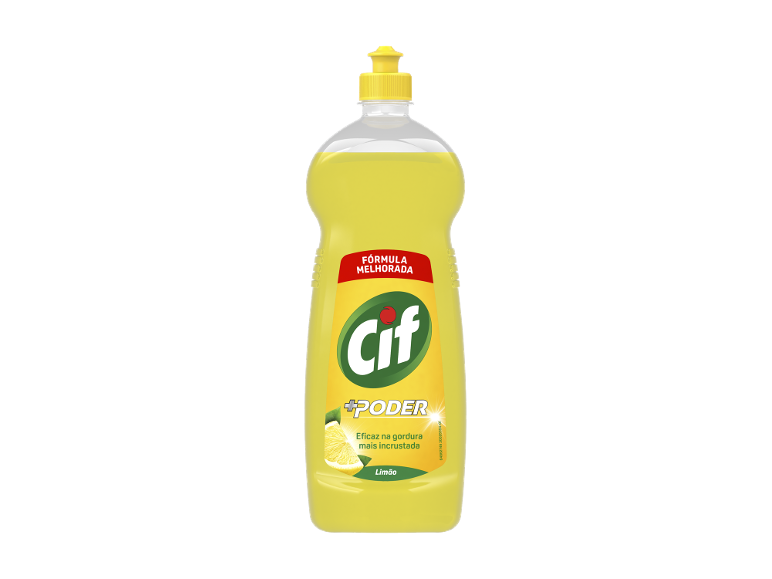 Detergente de Loiça Manual Power Gel Limão