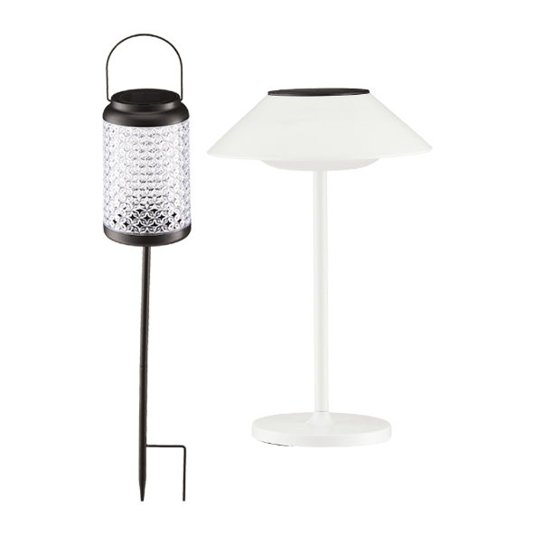 CASALUX® - Luz Solar de Jardim 2 em 1
