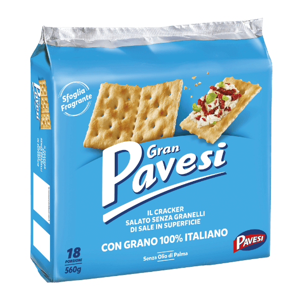 Gran Pavesi - Bolachas Crackers