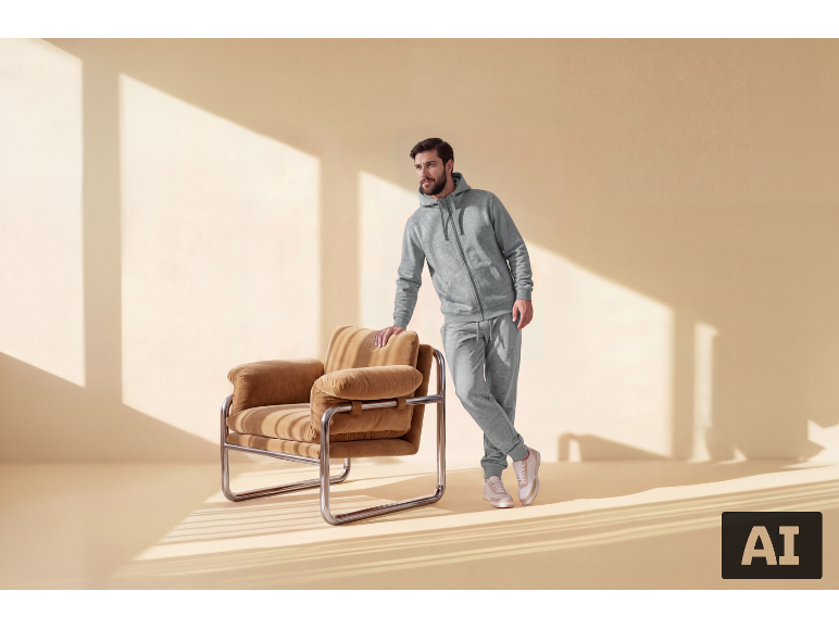 ESMARA MEN - Casaco Sweat para Homem