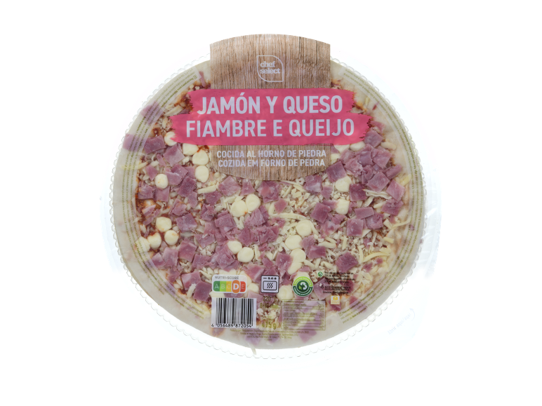 Pizza de Fiambre e Queijo