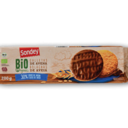 Sondey® Bolachas de Aveia com Chocolate Bio