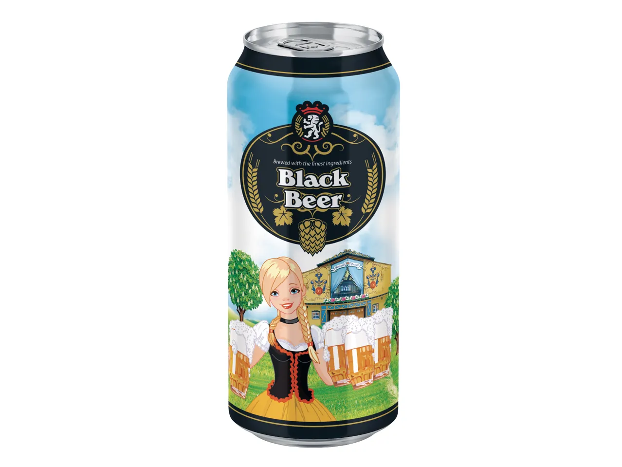 Perlenbacher® Cerveja de Trigo/ Preta/ Blonde
