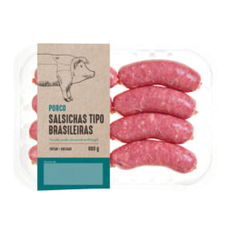 Salsichas de Porco Tipo Brasileiras