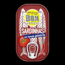 Bom Petisco Sardinhas em Tomate Picante
