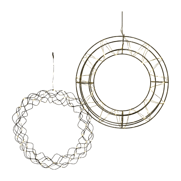 HOME CREATION® - Coroa de Luz LED