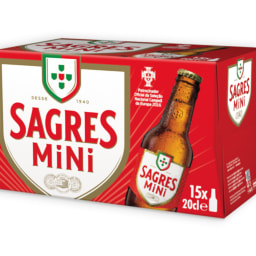 SAGRES® Cerveja Mini Pack Económico