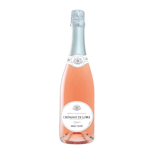CRÉMANT DE LOIRE® - Vinho Espumante Rosé Bruto