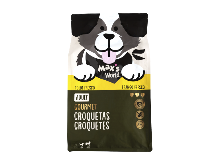 MAX & MILA'S WORLD - Croquetes sem Cereais com Frango Fresco