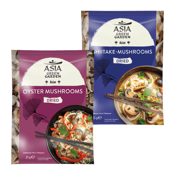 ASIA GREEN GARDEN® - Cogumelos Secos