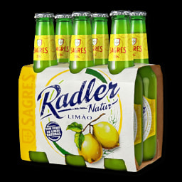 Cerveja com Álcool com Sumo de Limão Sagres Radler 