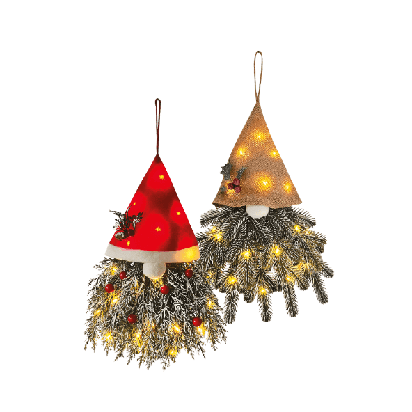 HOME CREATION® - Duende de Natal com LED