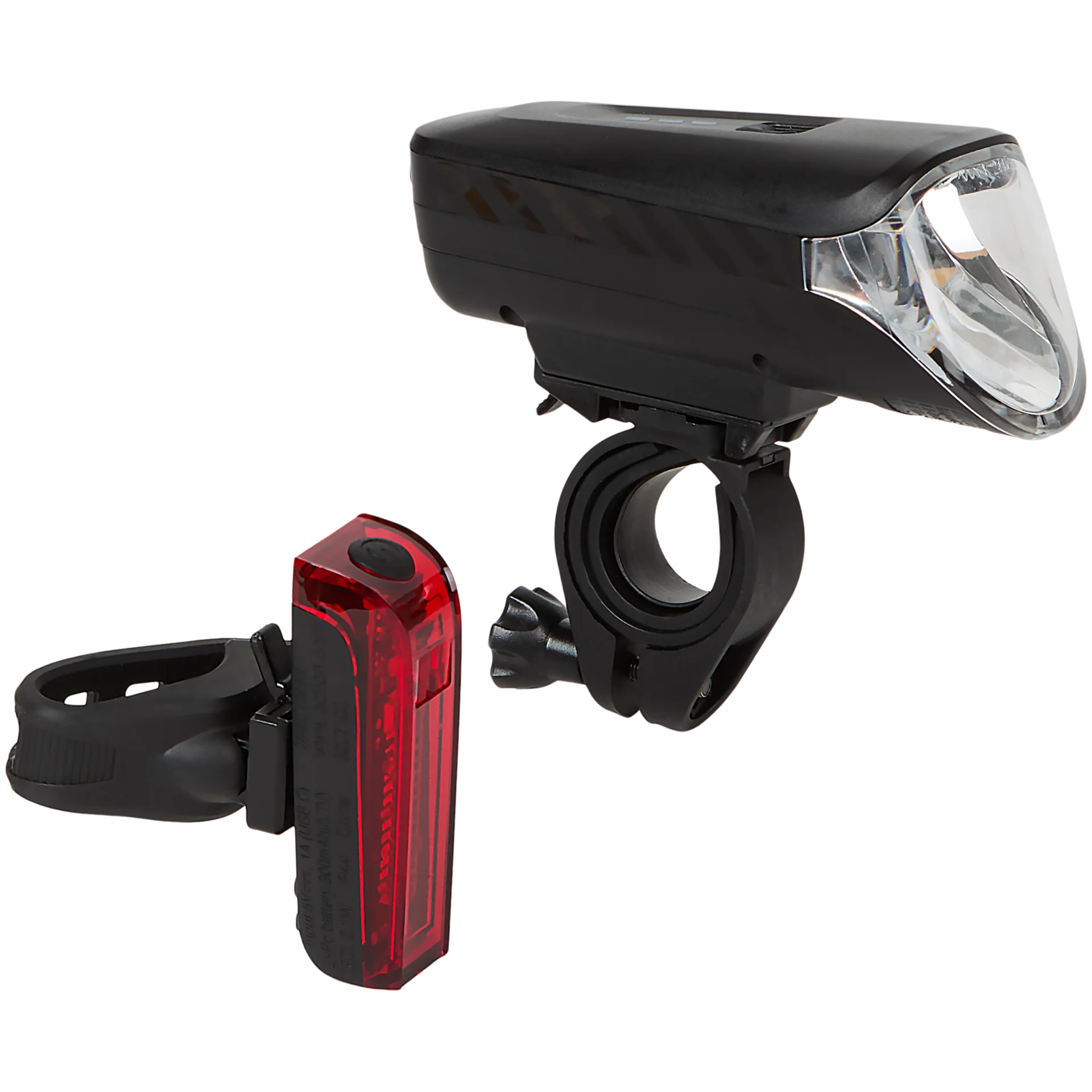 Conjunto de luzes para bicicleta recarregáveis Walfort
