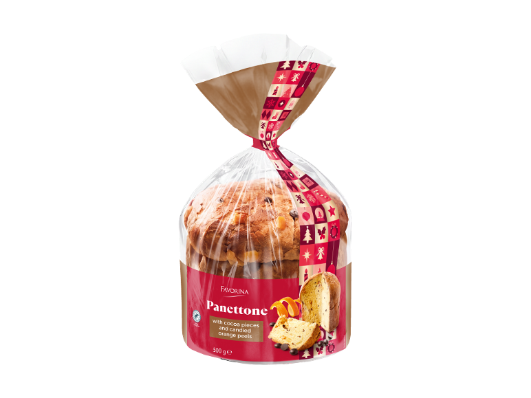 Panettone com Chocolate e Laranja