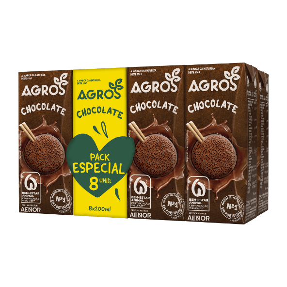 Agros - Leite com Chocolate