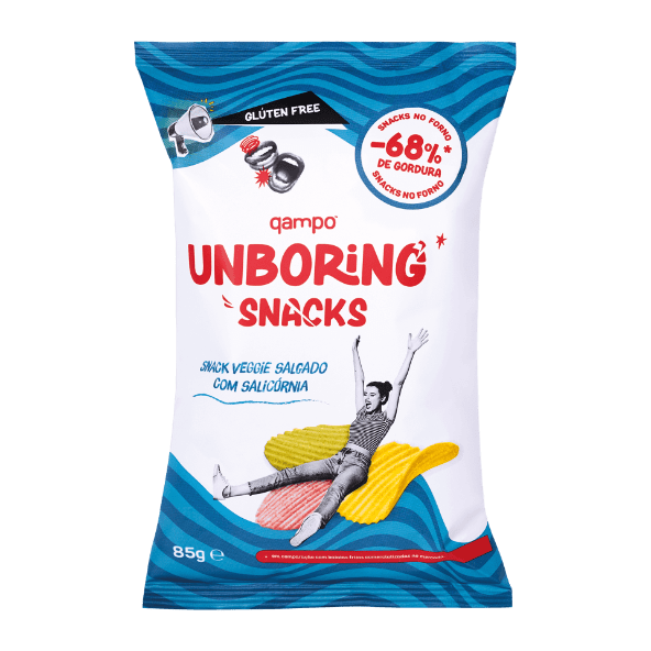 Unboring - Snack Veggie Salgado com Salicórnia