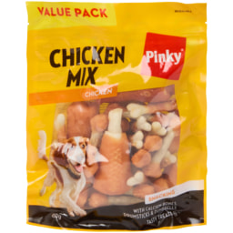 Snacks para cão Chicken Mix Pinky