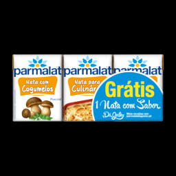 Parmalat Natas para Culinária + Natas com cogumelos