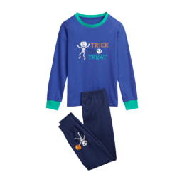 POCOPIANO® - Pijama de Halloween para Criança Brilha no Escuro