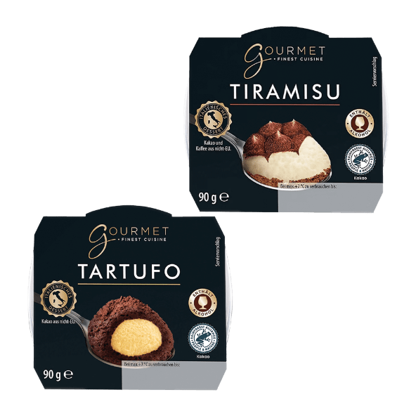 GOURMET FINEST CUISINE® - Tiramisú/ Tartufo
