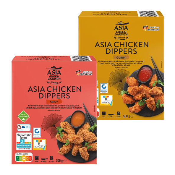 Asia Green Garden® - Dippers Asiáticos de Frango