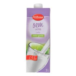 Milbona® Leite Magro/ Meio­-gordo sem Lactose