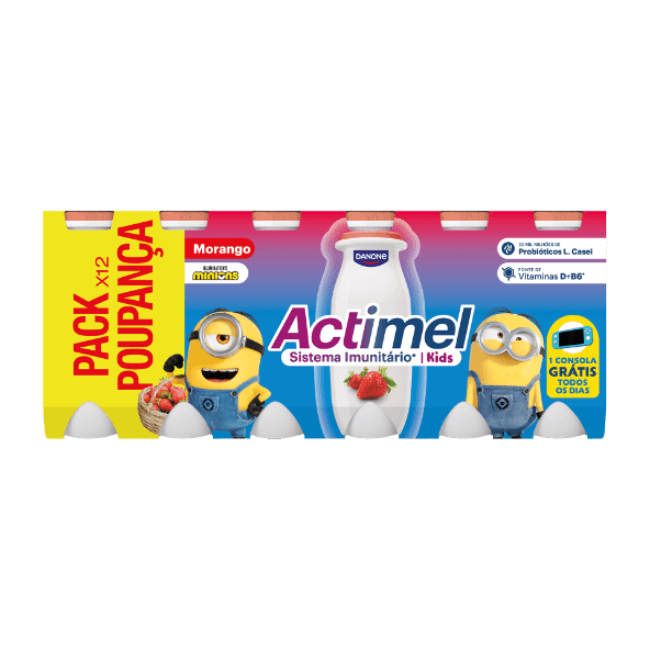 DANONE - Actimel Kids Morango