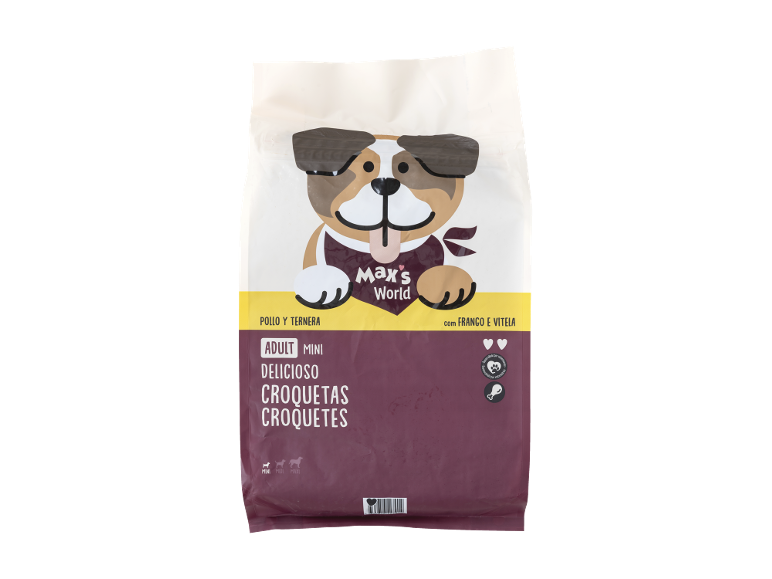 MAX & MILA’S WORLD - Croquetes Gourmet para Raças Pequenas