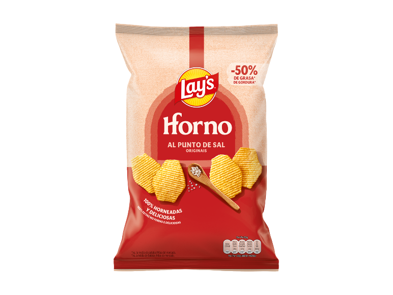 Forno Batatas Fritas Lisas